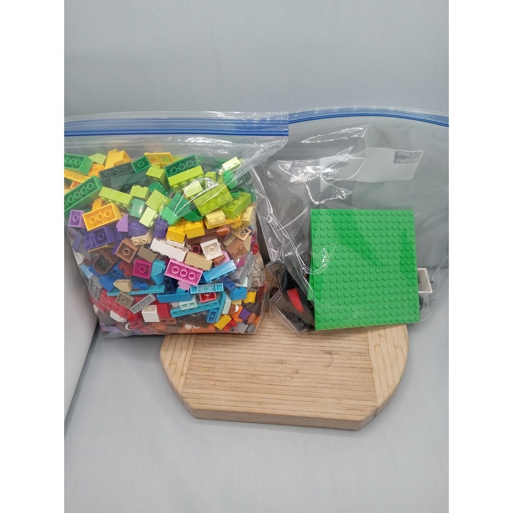 2+Pounds LEGO Bulk Lot Genuine Pieces Bricks Plates Clean Blocks Lego Tires Door